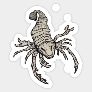 SEA the SCORPION Sticker